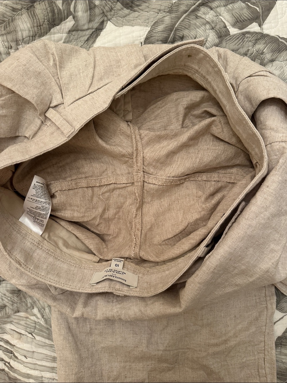 Banana Republic Linen/Cotton pants - Picture 7 of 7